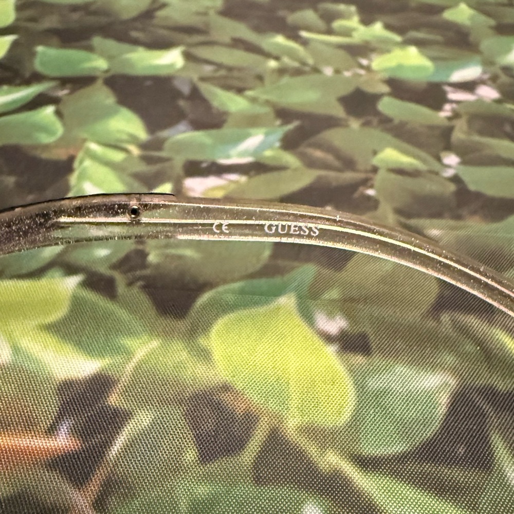 Guess Transparent and Black Patterned Glasses - image 9